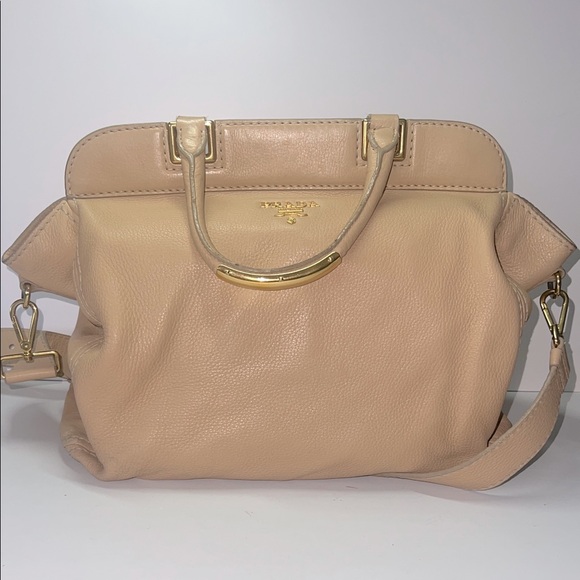 PRADA Cervo Antik Tope Handle Tote - Picture 1 of 14